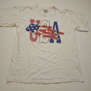 Vintage U.S.A. CYRK Sport Short Sleeve Made In USA T-Shirt Men's Large Good Cond